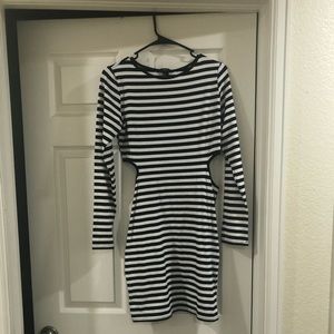 Black and White Dress